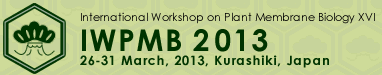 International Workshop on Plant Membrane Biology XVI  IWPMB 2013